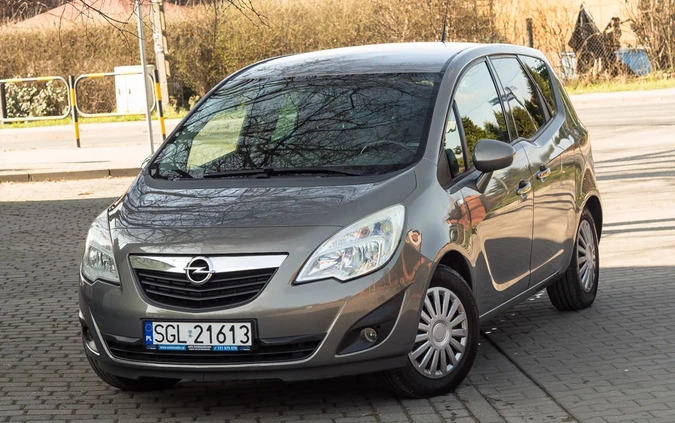 Opel Meriva cena 21900 przebieg: 169883, rok produkcji 2010 z Knurów małe 742